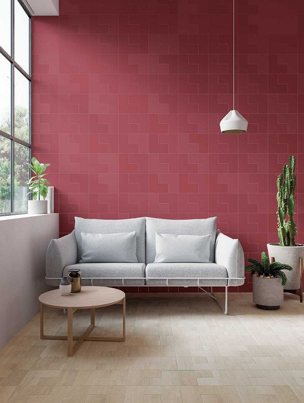 WOW Elle Floor Plum 18,5x18,5 płytka gresowa 155745