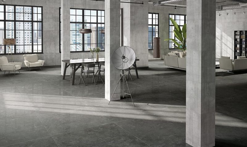 Century Ceramica Glam Antracite Lappato 80x80 płytka gresowa 119391