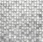 Mozaika metal mat kamień szklo srebrne Metropol MM 0125 30,0 x 30,0 74024