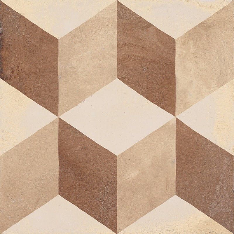 Marca Corona Terra Cubo Versione C 20x20 0369 płytki gresowe patchworkowe 144473