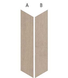 WOW Chevron B Wood Mid 9,8x52,2 płytka drewnopodobna