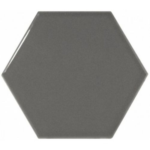 Equipe Scale Hexagon Dark Grey 12,4x10,7 płytka ścienna 158455