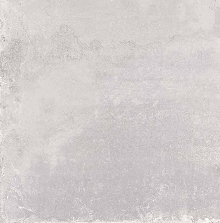 Płytki szare przetarte metalizowane industrialne Sant Agostino Oxidart Silver 90x90 79338