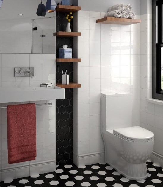 Płytki cegiełki płaskie białe Equipe Evolution Blanco Brillo 7,5X15 crp 20301