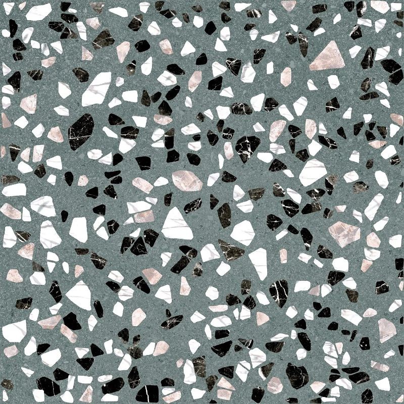 Ribesalbes Ceramica Terrazzo Green 20x20 płytki lastryko gresowe 150358