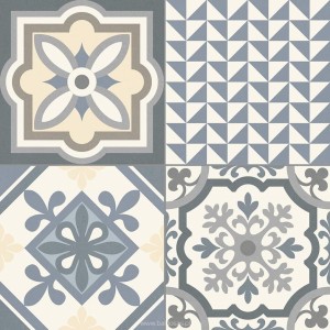 Gayafores Heritage Grey 33,15x33,15 płytki podłogowe patchwork