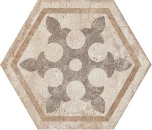 Fioranese Heritage Exagona Deco Texture_1 34,5x40 HET1EX płytka heksagonalna