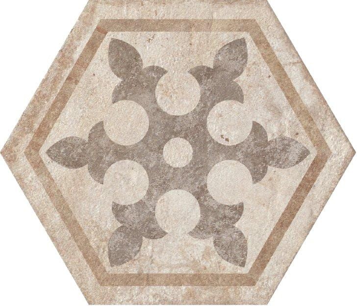 Fioranese Heritage Exagona Deco Texture_1 34,5x40 HET1EX płytka heksagonalna 129988