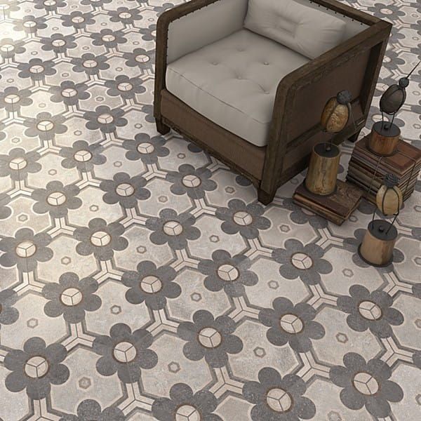 Vives Hexágono Yerevan 23x26,6 płytka heksagonalna patchwork 153442