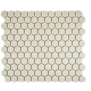 Mozaika monokolor heksagonalna beżowa mat Metropol MM 0390 26,0 x 30,0