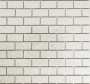 Mozaika  biała cegiełki małe Metropol MM 0132 32,5 x 30,0 74146