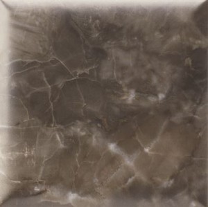 Płytki łazienkowe marmur 3D czarne Mainzu Davinci Black 15x15