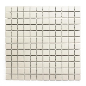 Mozaika monokolor biała mały kwadrat mat Metropol MM 0062 32,7 x 30,2
