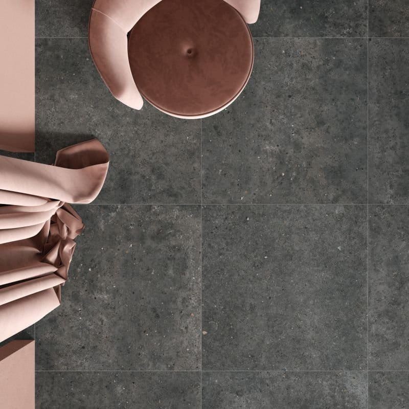 Ariana Anima Fumo Naturale 120x120 płytki gresowe imitujące beton 104906
