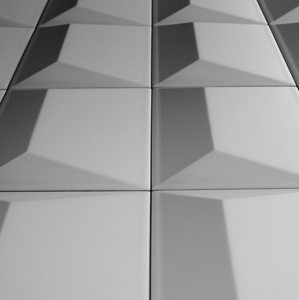 Płytki 3D Decus Keops Blanco Mate 15x15 26623
