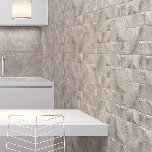 Baldocer Icon Grey Shape 30x90 płytka ścienna dekoracyjna 116415
