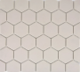 Mozaika heksagon średni monokolor szary mat Metropol MM 0407 32,5 x 28,1 75657