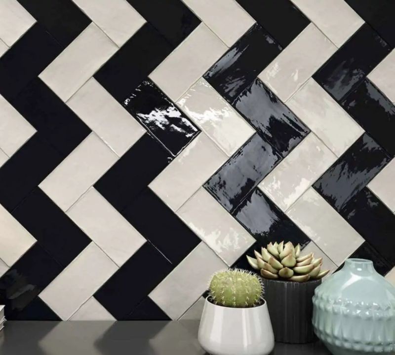 Estudio Bohemia Off-Black Brillo 12,5x25 płytka cegiełka 128987