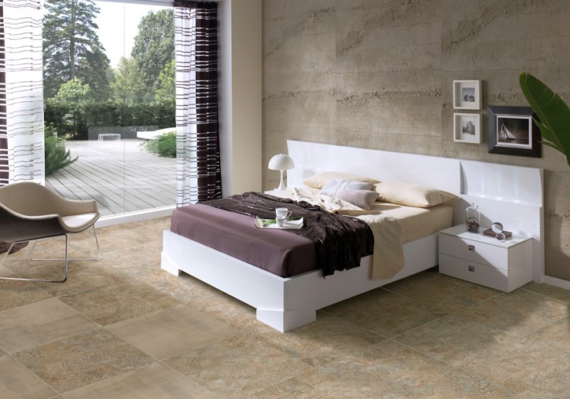 Gres decoracyjne z wzorami beżowy Absolut Keramika Mikonos 60x60 crt 68857