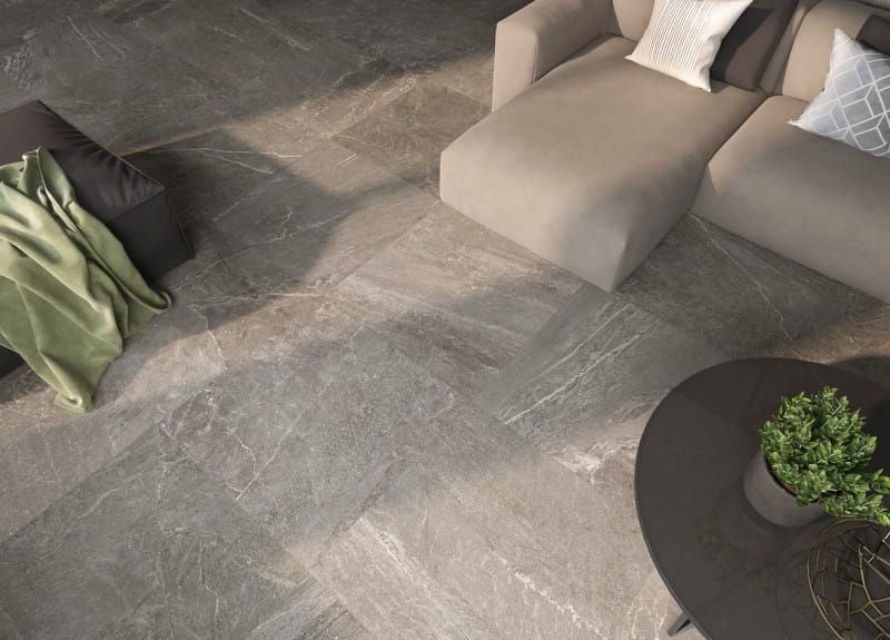 Halcon Tempo Dark Mate 75x75 płytki kamienne gresowe 133307