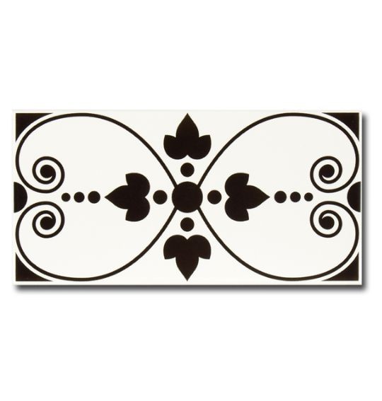 Vives Mugat-Rivoli Rosiers Negro 10x20 płytka ścienna 159220