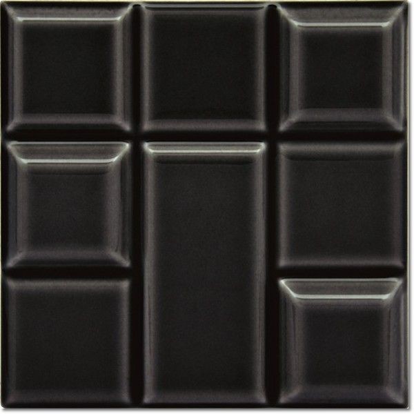 Antonus Tetrix Negro Brillo 15x15 płytka ścienna 156811
