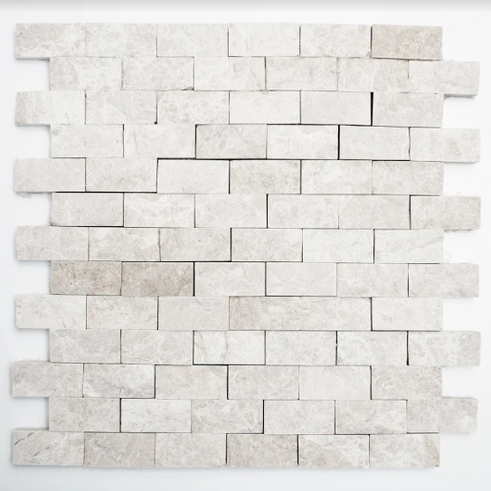 Mozaika prostokątna kwarcyt -marmur biały ceramiczna Metropol MM 0120 30,5 x 29,0 75131