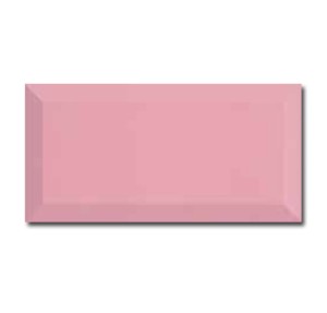 Fabresa Bevelled Rosa Palo Biselado 10x20 płytka ścienna