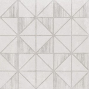 Gres podłogowy patchworkowy beż romby Equipe Handmade Light 20x20