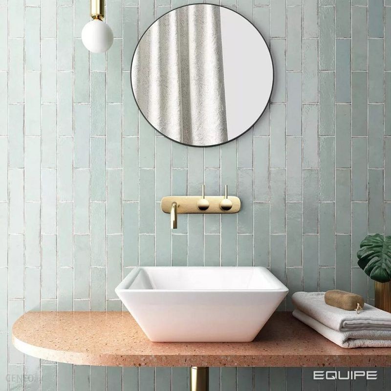 Equipe Tribeca Seaglass Mint 6x24,6 płytka ścienna cegiełka 128506