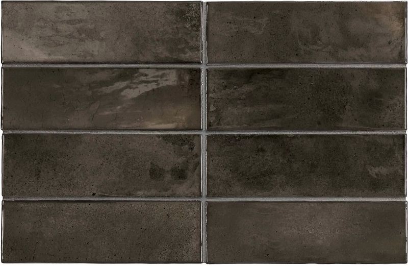 Equipe Hanoi Black Ash 5,1x16,1 płytki cegiełki rustykalne 127644