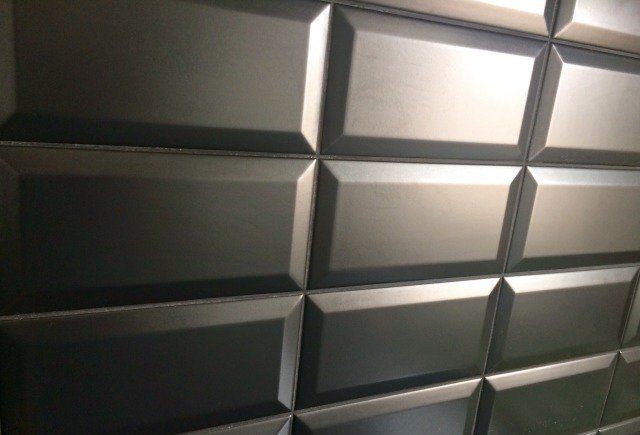 Vives Zola Negro Mate 10x20 płytka ścienna 155526