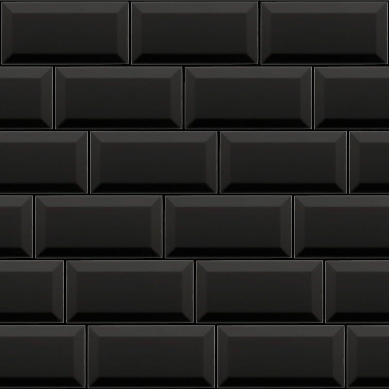 Barwolf Metro Classic Black 7,5x15 płytka ścienna 117779