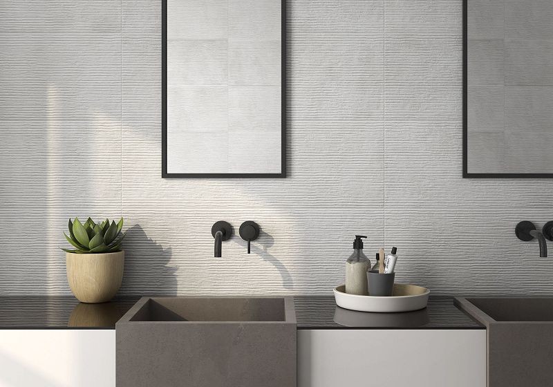 Saloni Textural Flux Gris 30x90 KDK710 płytka ścienna 151707