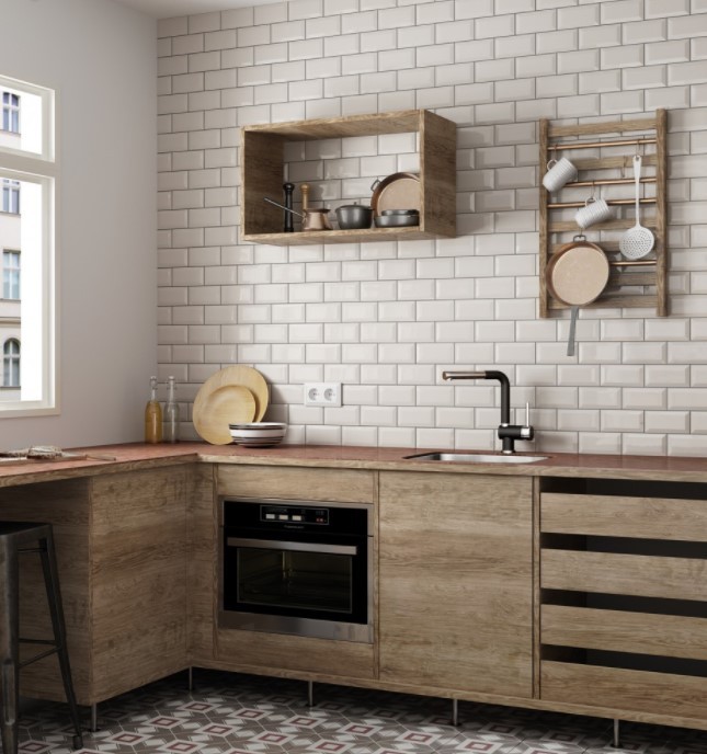 Płytki - cegiełki cremowe Equipe Metro Cream 10x20 19734