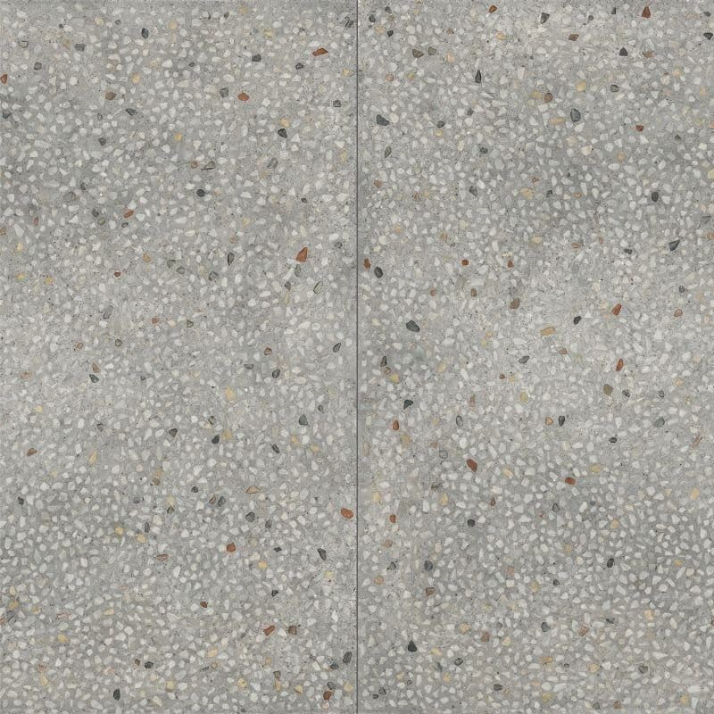 Ariana Anima Ghiaia Grigio Naturale 60x60 płytki gresowe imitujące lastryko 114362