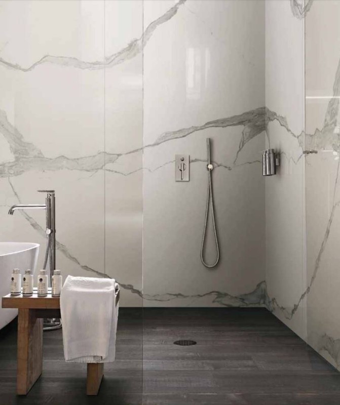 Płytki biały marmur Florim Rex Classici di Rex Statuario A+B+C Chain Mat 360x240 96817
