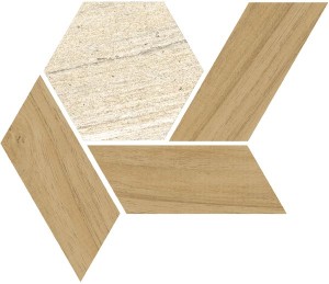 Vives Mosaico Lesnaya Beige 20x17,5 mozaiki kamienne gresowe