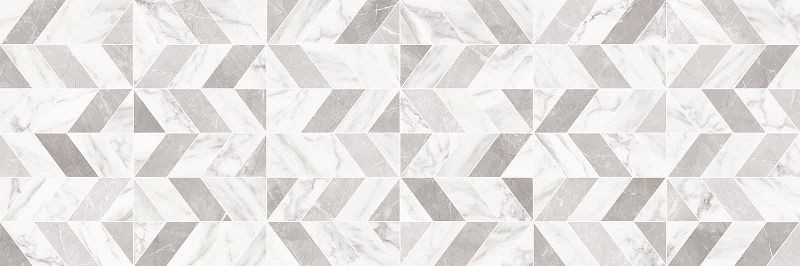 Marazzi Marbleplay Decoro Naos White 30x90 M4PK płytka ścienna 139198