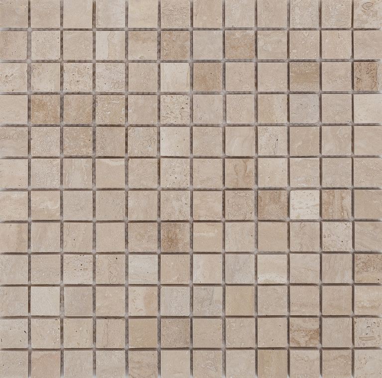 Mozaika kamień mat loppato żólta Dell Arte Botticino Lappato 30x30 100392