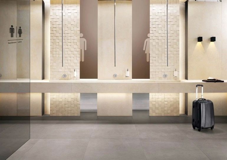 Italgraniti Spatula Avorio Naturale 60x60 płytki gresowe imitujące beton 134396