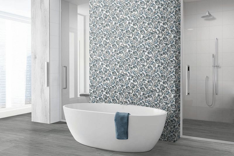Keros Paisley Amber 25x25 płytka patchwork dekoracyjna 135831