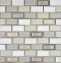 Mozaika mix cegiełka mały prostokąt szary perl Metropol MM 0619 30,0 x 30,0 80100