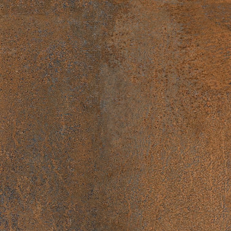 Płytki rude przetarte ze rdzą metalizowane industrialne Sant Agostino Oxidart Copper 90x90 79380