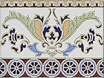 Płytki dekoracyjne Mainzu Zócalo Coimbra y Evora Cenefa C-24 15x20 62947