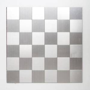 Mozaika srebrna aluminiowa kwadrat Metropol MM 0114 30,5 x 30,5