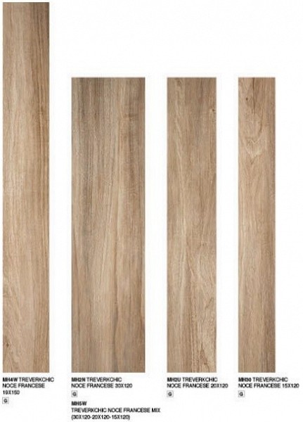 Płytki drewnopodobne Marazzi Treverkchic Noce Francese MH30 15X120 13916