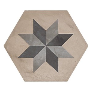 Marca Corona Terra Stella Esagona Versione F 25x21,6 0403 płytki heksagonalne