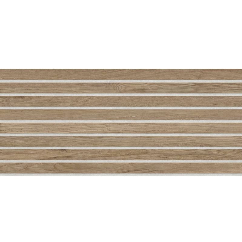 Saloni Wire Nerpio Nogal 40x120 KGS690 płytki ścienne imitujące drewniane lamele 151775