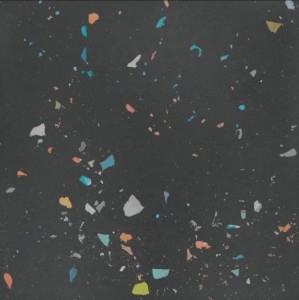 Płytki podłogowe antracyt lastryko beton Wow Graphite Color Drops 18.5x18.5